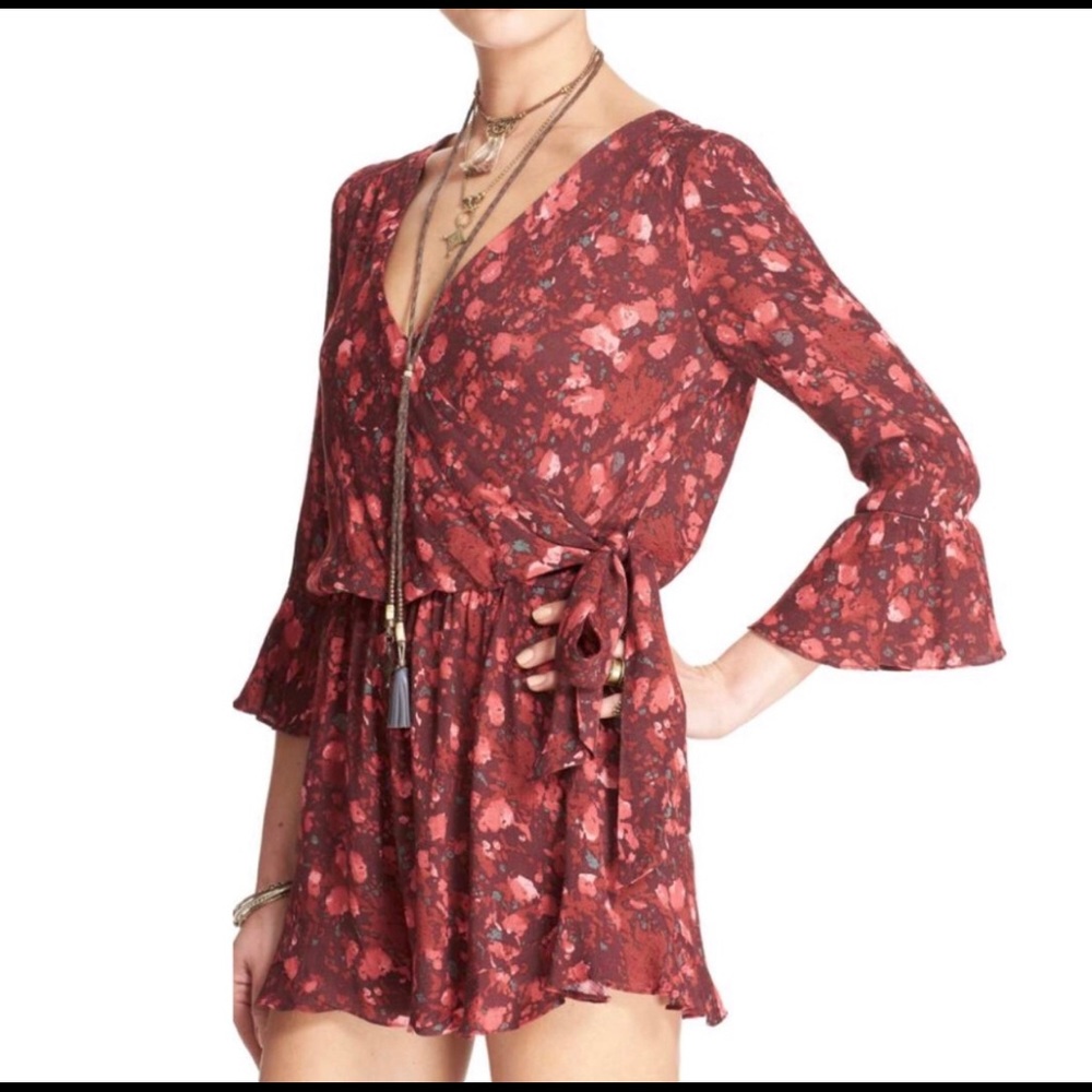 Free People Ruffles Romper L